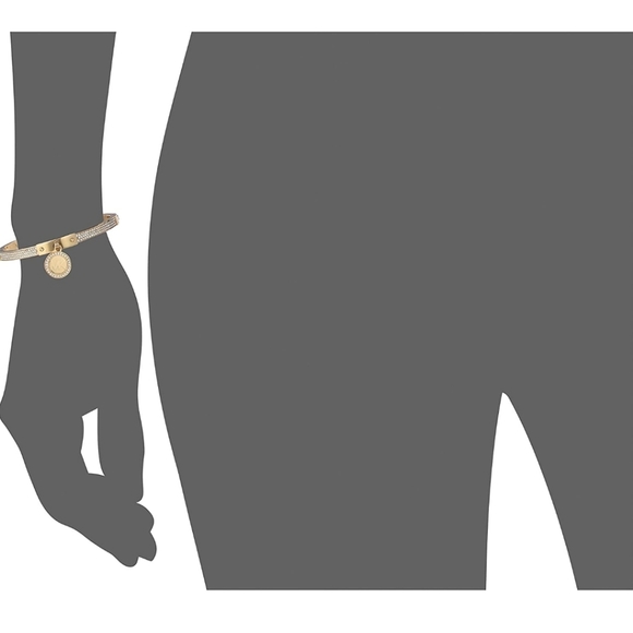 BRAND NEW!! Michael Kors Gold Bracelet with Rhinestones beautiful 😍 - Picture 3 of 3